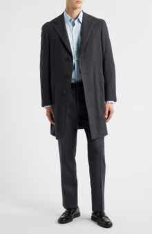 Kei Trim Fit Wool Coat