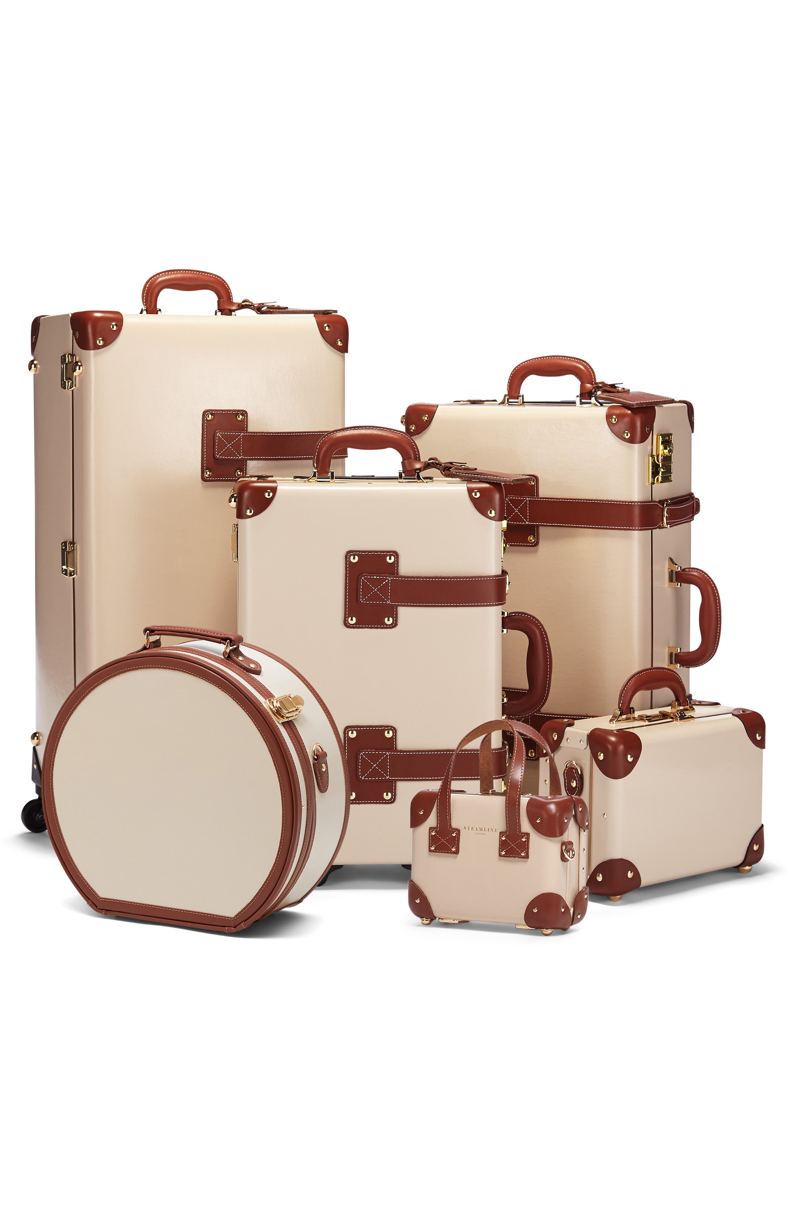 SteamLine Luggage The Diplomat Large Hatbox, Alternate, color, 