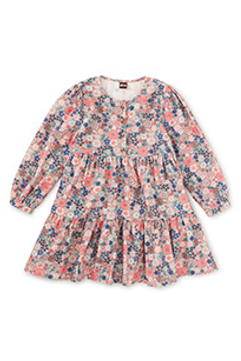 Corduroy Henley Shirtdress, Main, color, Japanese Mini Floral