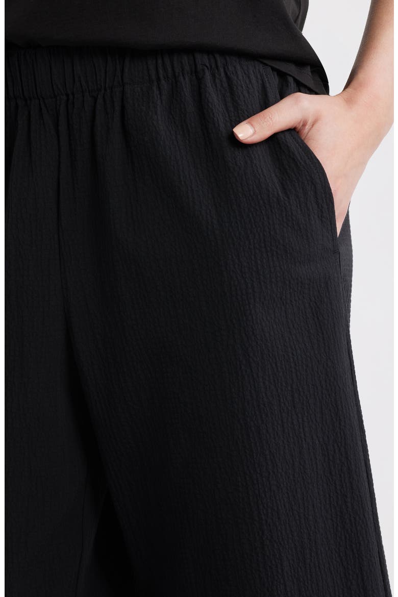 Ankle Wide Leg Pants, Alternate, color, BLACK