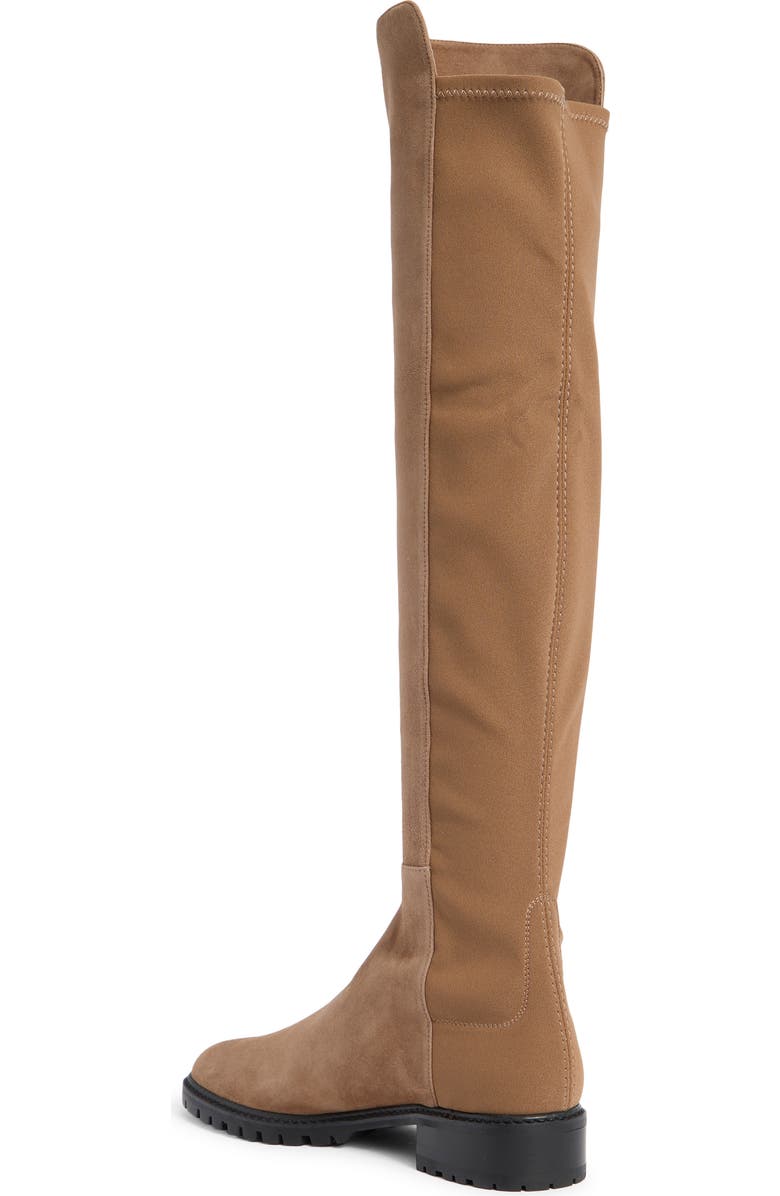 Stuart Weitzman City Over-the-Knee Boot, Alternate, color, Khaki