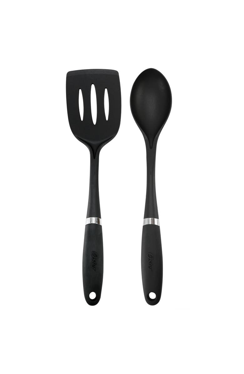 OSTER Clairborne 7 Piece Nonstick Aluminum Cookware and Kitchen Tool Set, Alternate, color, Linen