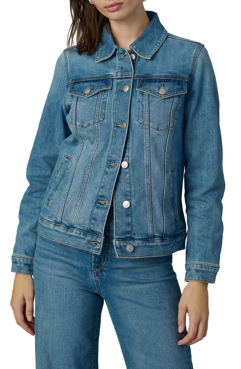 Joe's Relaxed Denim Trucker Jacket, Main, color, No Limit