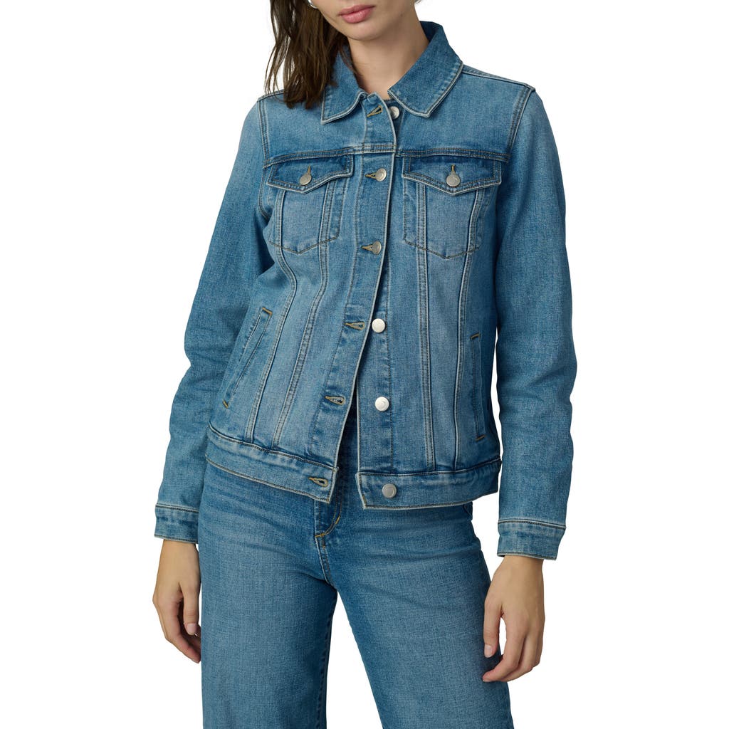 Joe's Relaxed Denim Trucker Jacket In No Limit