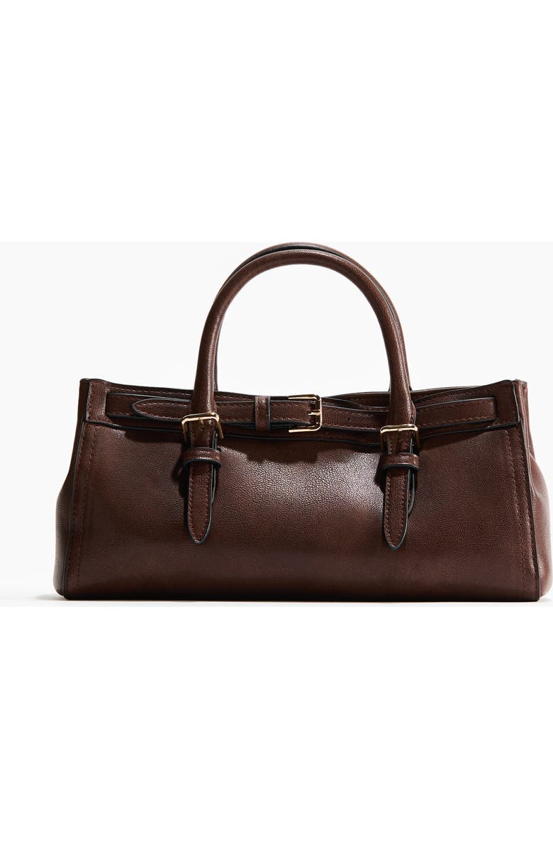 H&M Shoulder Bag, Main, color, Dark Brown