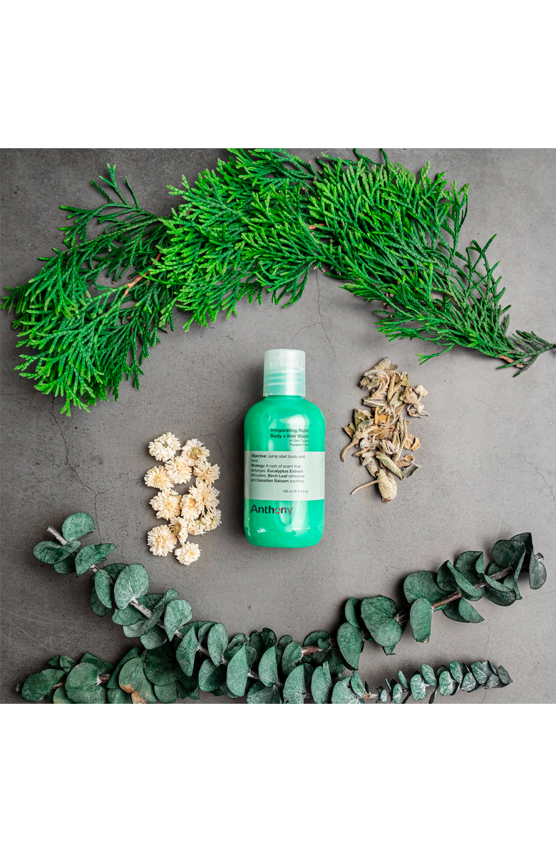 116 Invigorating Rush Hair & Body Wash, Alternate, color, Green