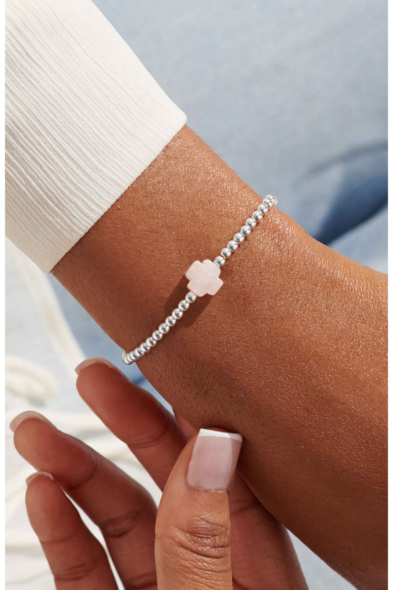 A Little 'Hope' Bracelet, Alternate, color, Silver Plated