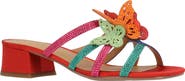J. Reneé Butterfly Block Heel Sandal