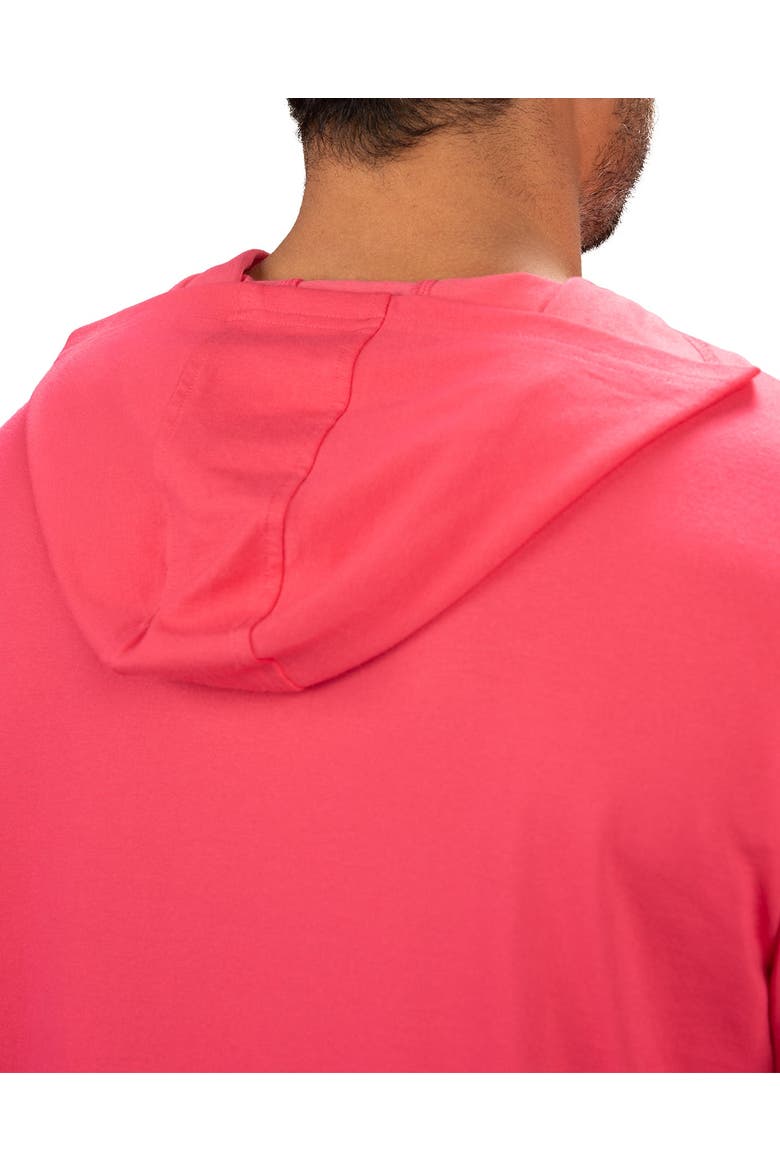 Luxe T Hoodie, Alternate, color, Raspberry