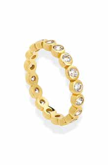 MOD + JO Nina Round Bezel Eternity Ring