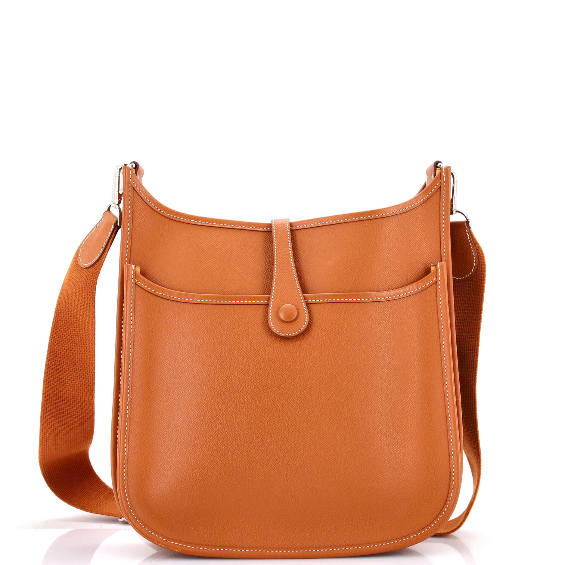 Pre-Owned Hermes Evelyne Bag Gen III Epsom PM, Alternate, color, Gold