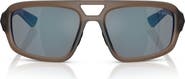 Prada Linea Rossa 57mm Mirrored Irregular Sunglasses