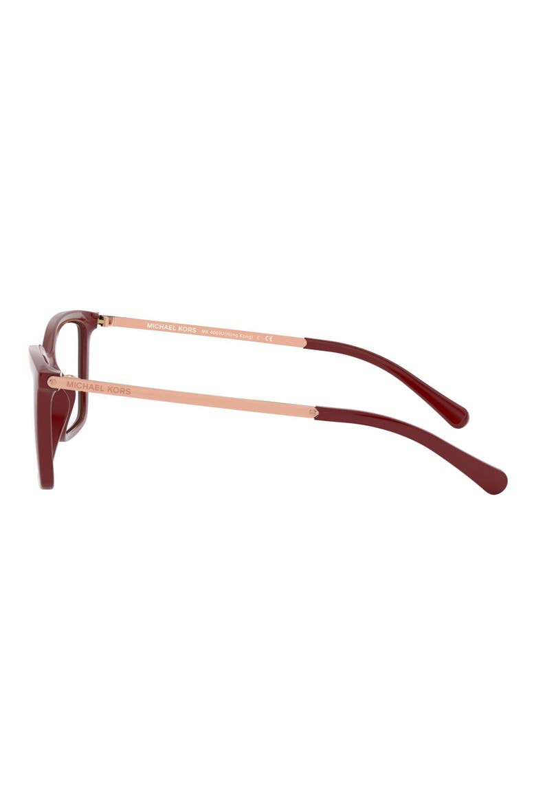 54mm Square Optical Glasses, Alternate, color, BROWN