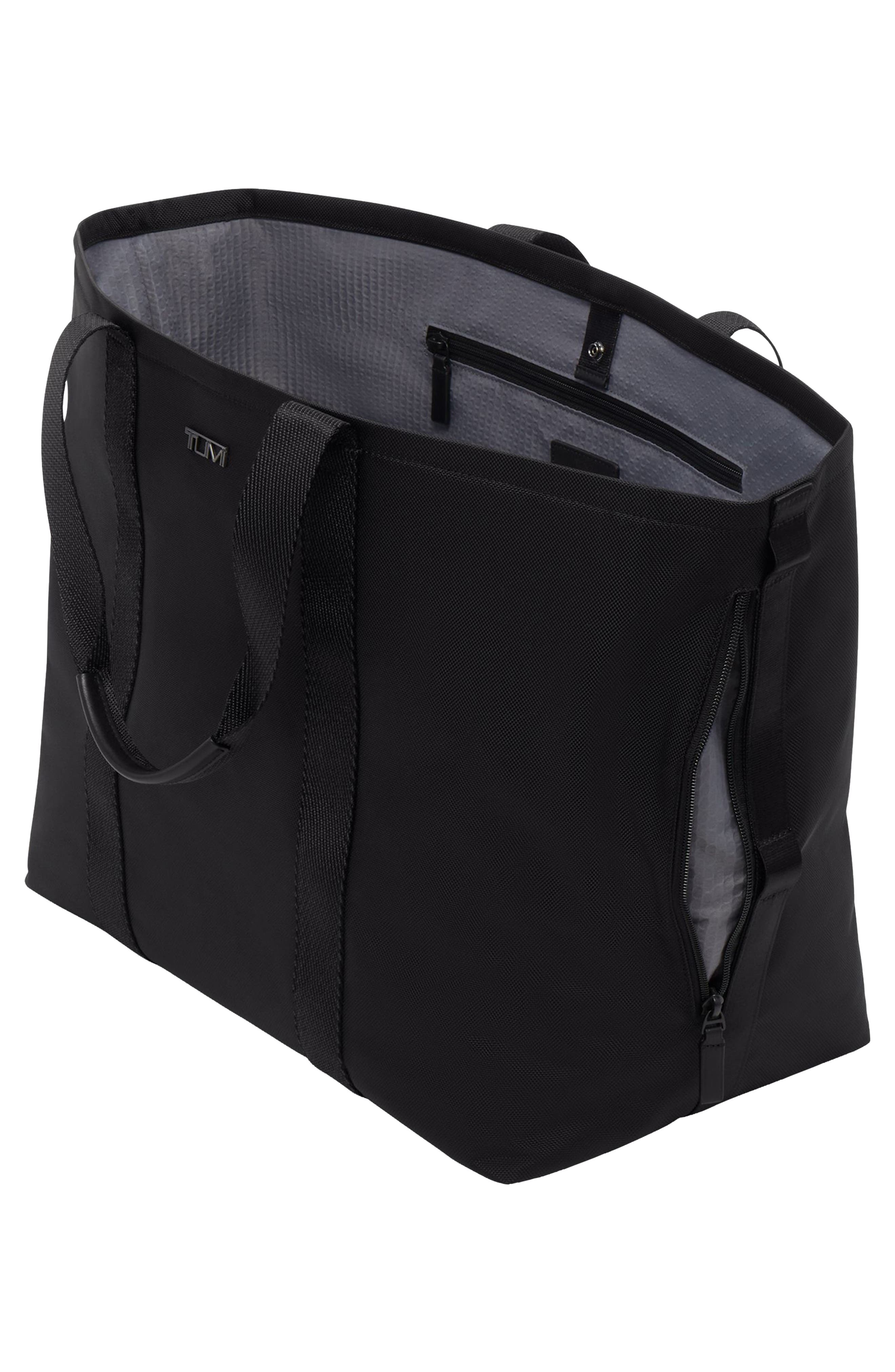 TUMI Large Alpha Bravo Essential East/West Tote, Alternate, color, Black