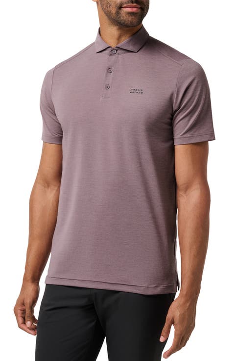 The Heater Solid Short Sleeve Performance Polo