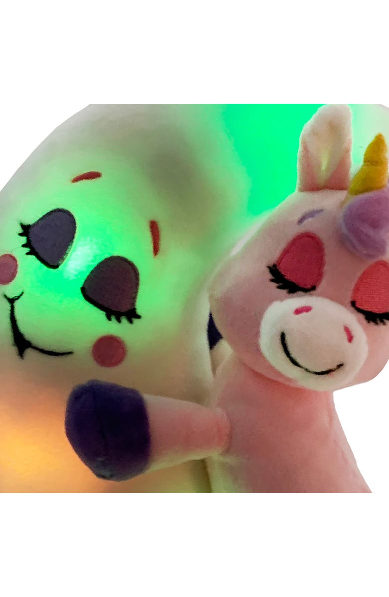 Happpy Nappers Lullabrites Lullabrites Moon Pet Unicorn Plush, Alternate, color, Multicolored