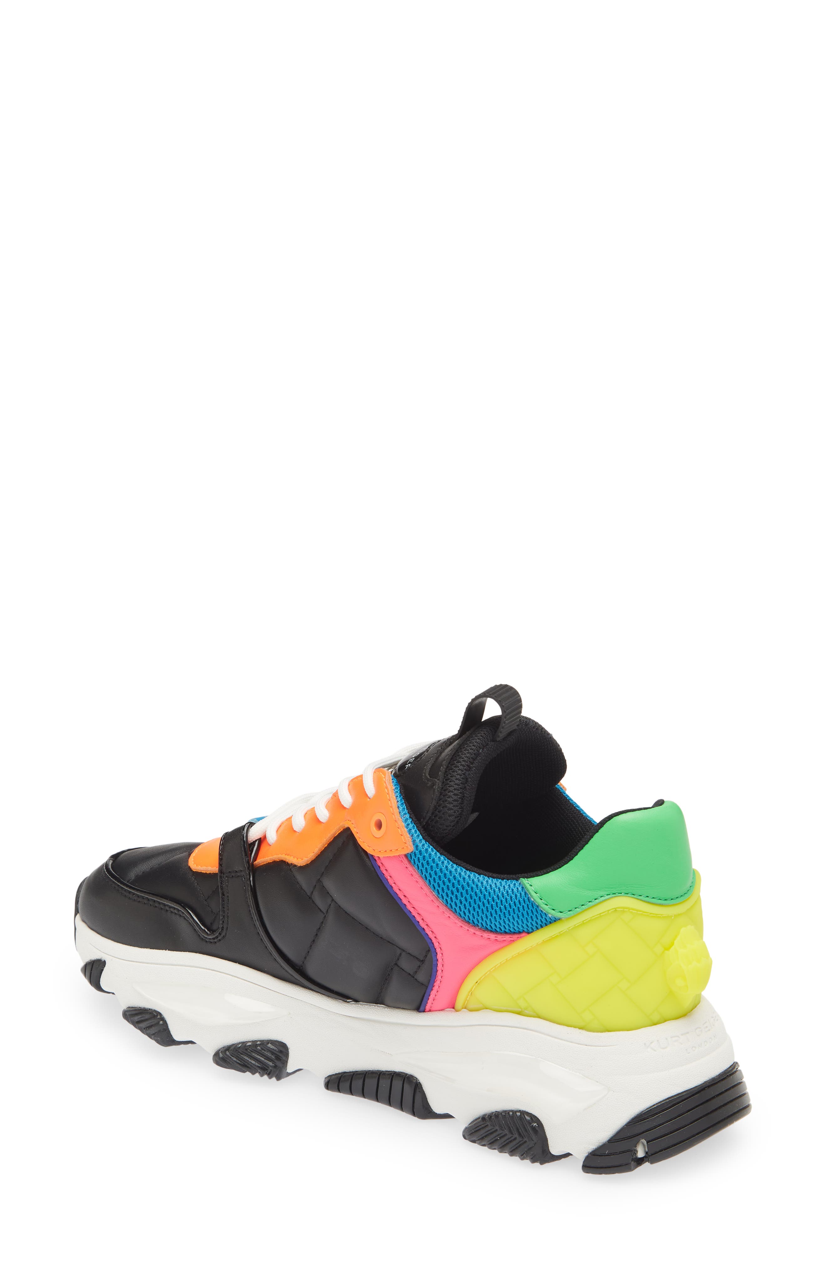 Kurt Geiger London Lettie Eagle Quilted Sneaker, Alternate, color, 