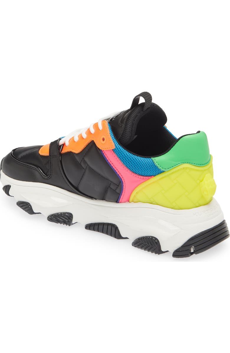 Kurt Geiger London Lettie Eagle Quilted Sneaker, Alternate, color,