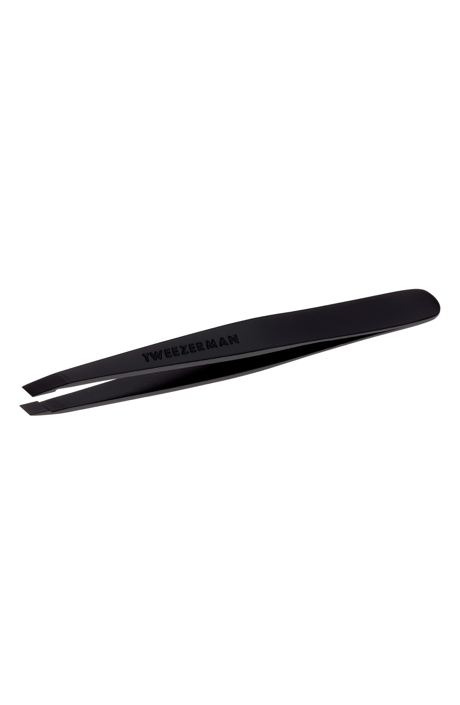 TWEEZERMAN Black Matte Slant Tweezer | Nordstromrack