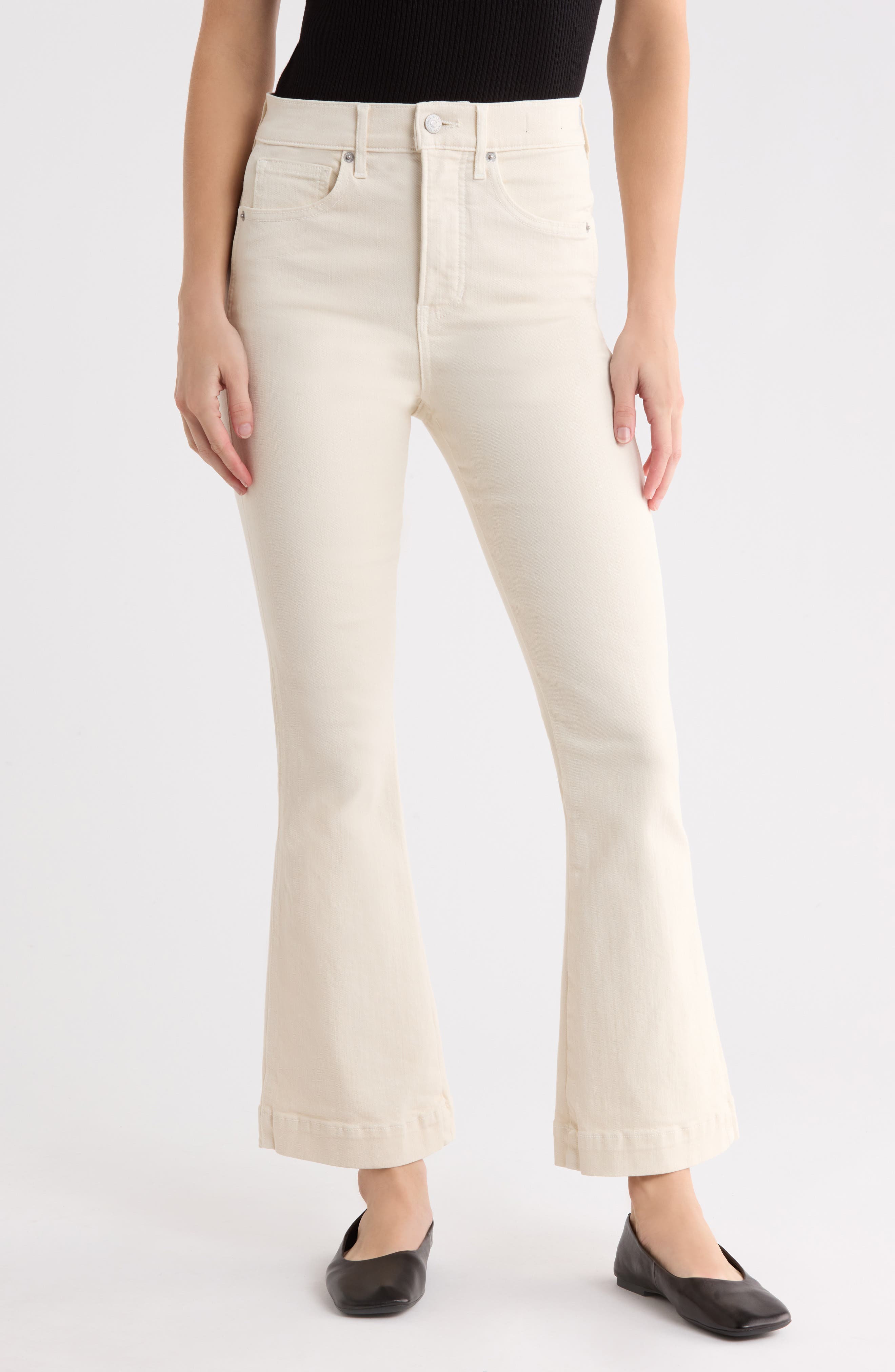 Carson High Waist Ankle Flare Jeans