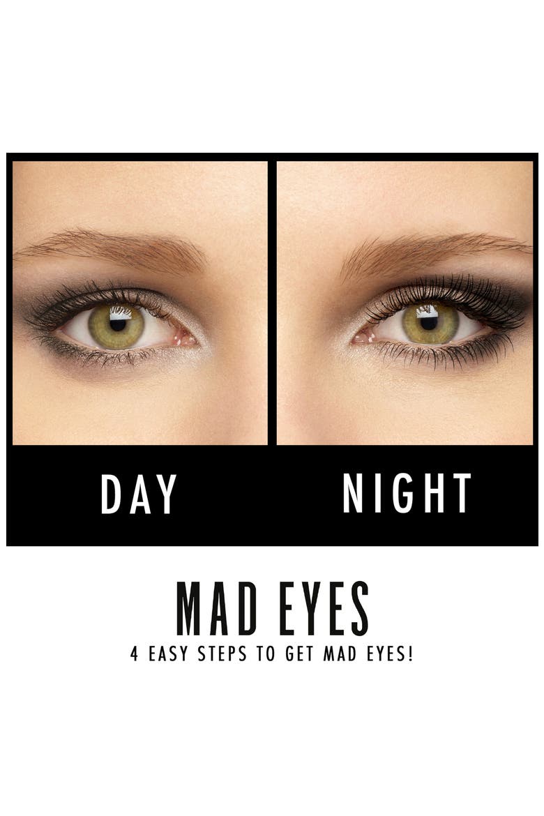 Mad Eyes Long-Wearing & Volumizing Mascara, Alternate, color, 01 NOIR