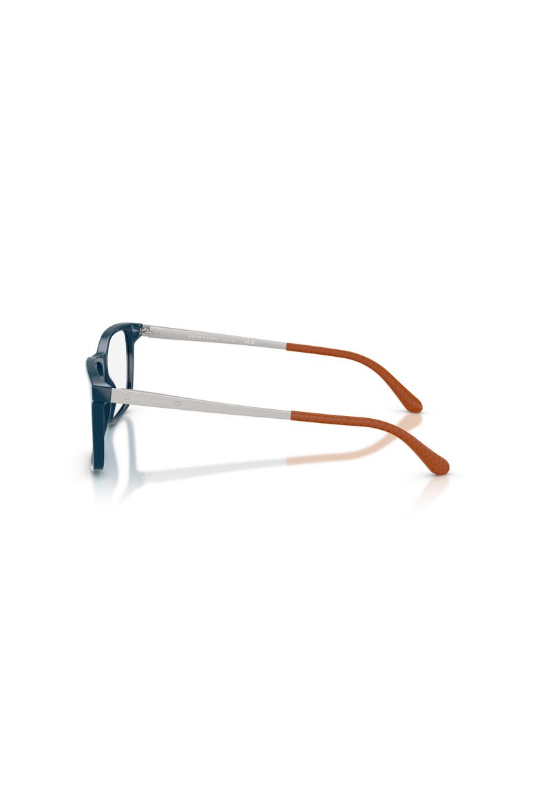 54mm Rectangle optical glasses, Alternate, color, Blue