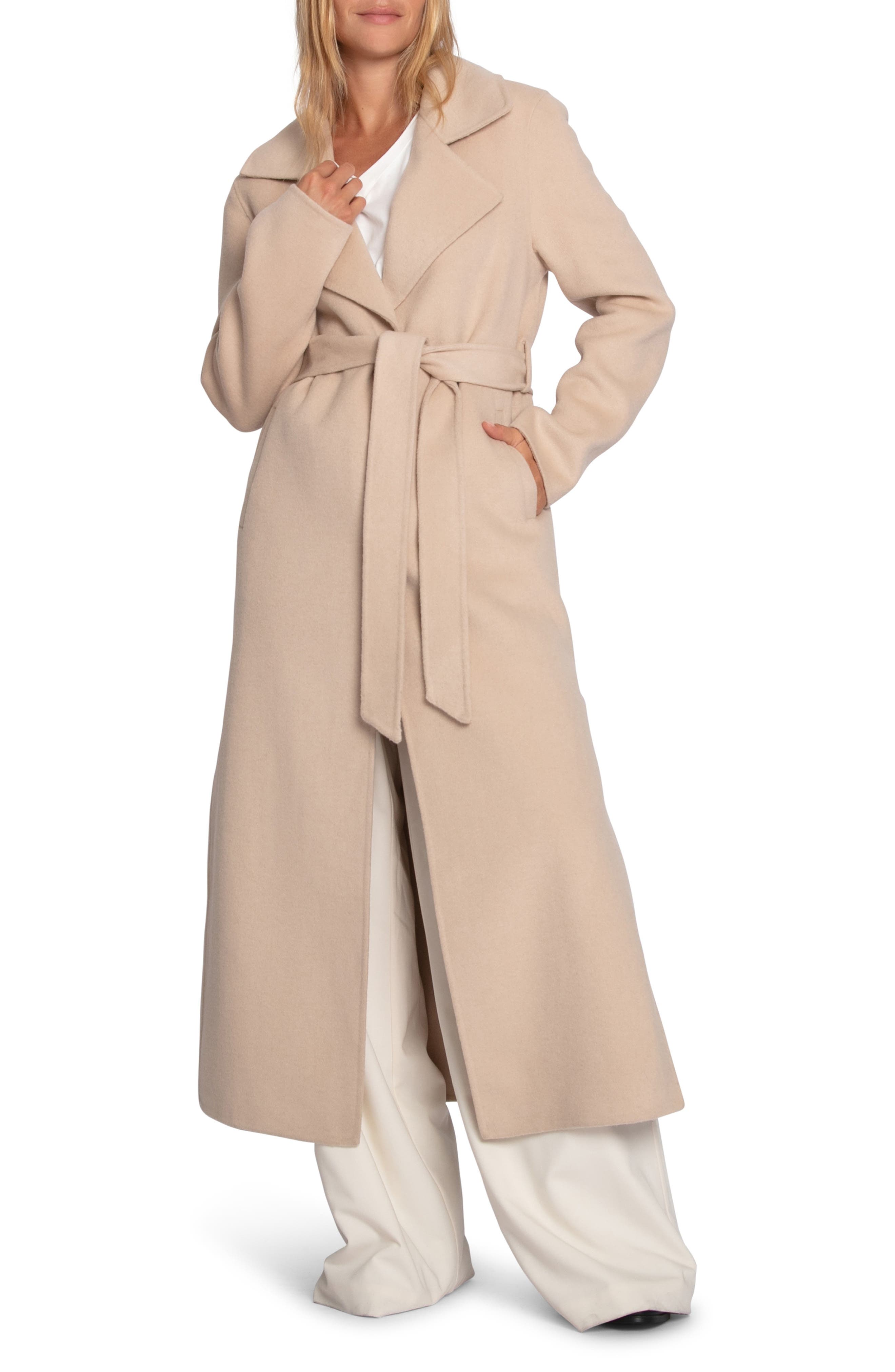 Ex-Boyfriend Wool Blend Maxi Coat