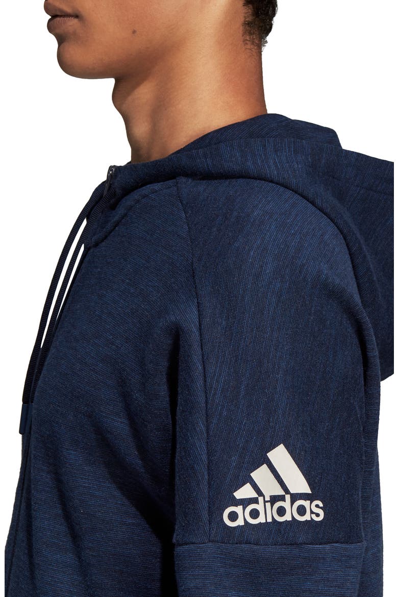 ID Stadium Zip Hoodie, Alternate, color, LEGEND INK/ ASH GREY