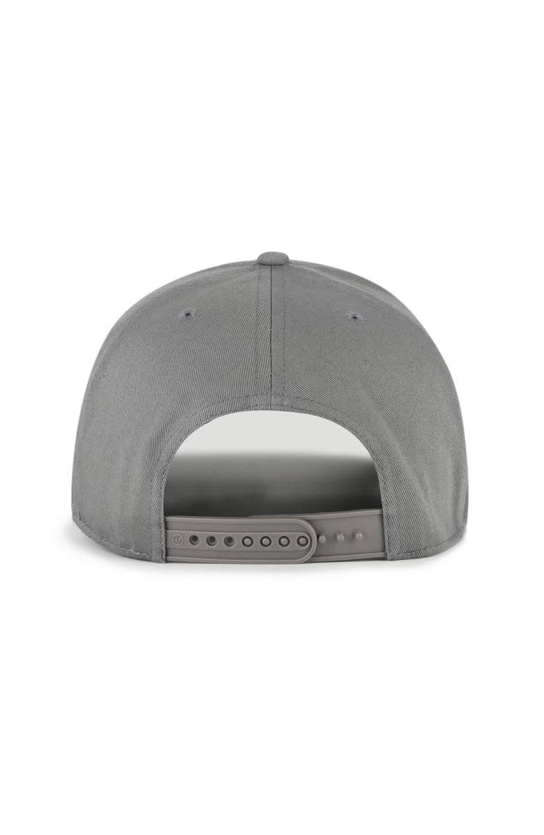 '47 Men's '47 Gray Wisconsin Badgers Script Fade Hitch Adjustable Hat, Alternate, color, Gray