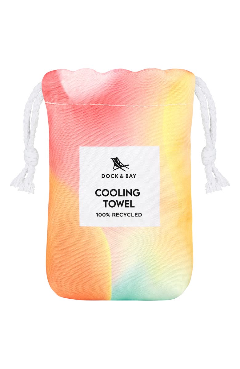 DOCK AND BAY Cooling Towel, Alternate, color, Sunset Run