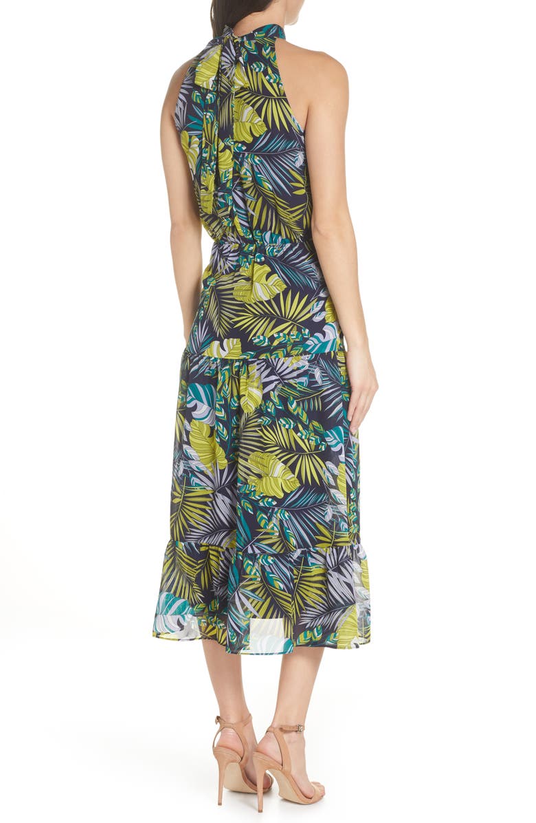 Sam Edelman Tropics Chiffon Midi Dress, Alternate, color,