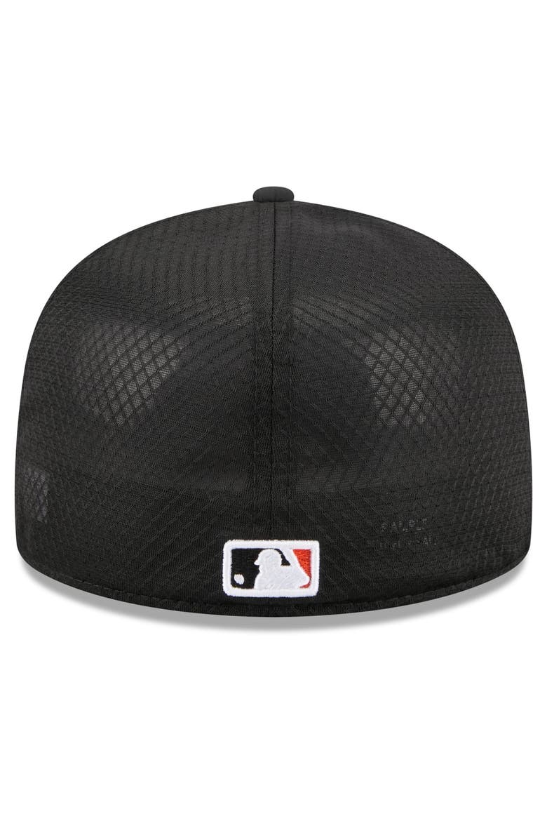 Youth New Era Black Baltimore Orioles Batting Practice 59FIFTY Fitted Hat, Alternate, color, Black