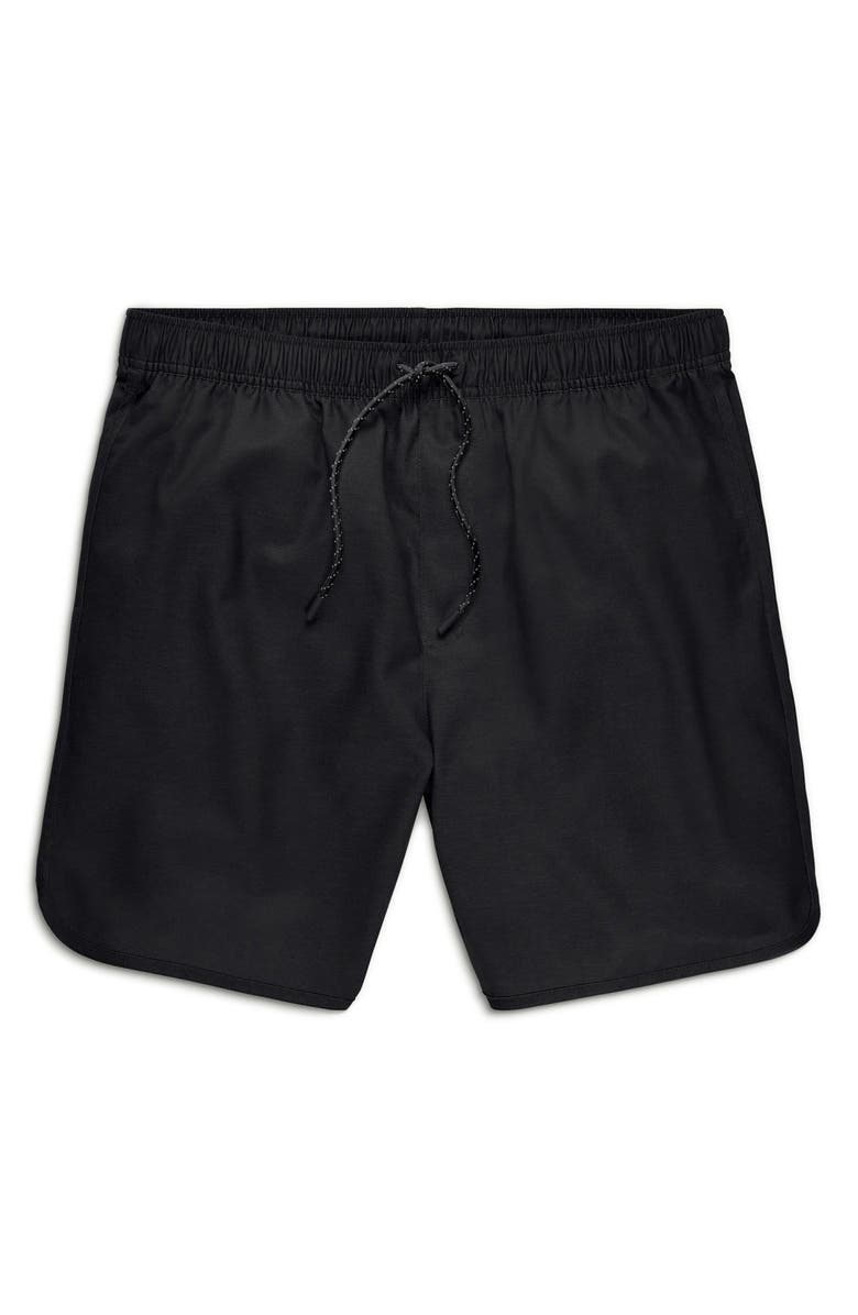 Free Fly Reverb Water Resistant Hybrid Performance Shorts, Alternate, color, Black
