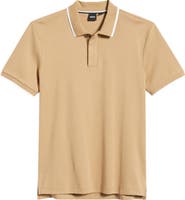 BOSS Parlay Tipped Cotton Polo