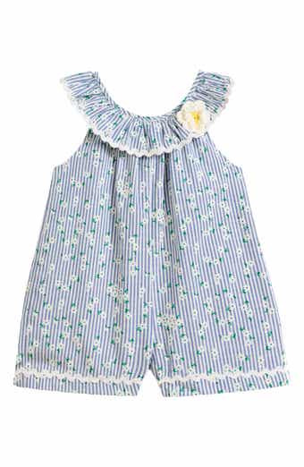 Kids' Lisa Daisy Stripe Romper