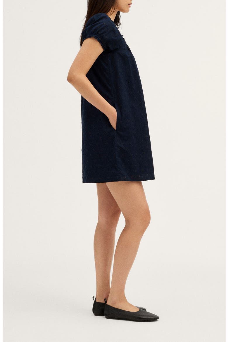 The Chateau Minidress, Alternate, color, DEEP INDIGO