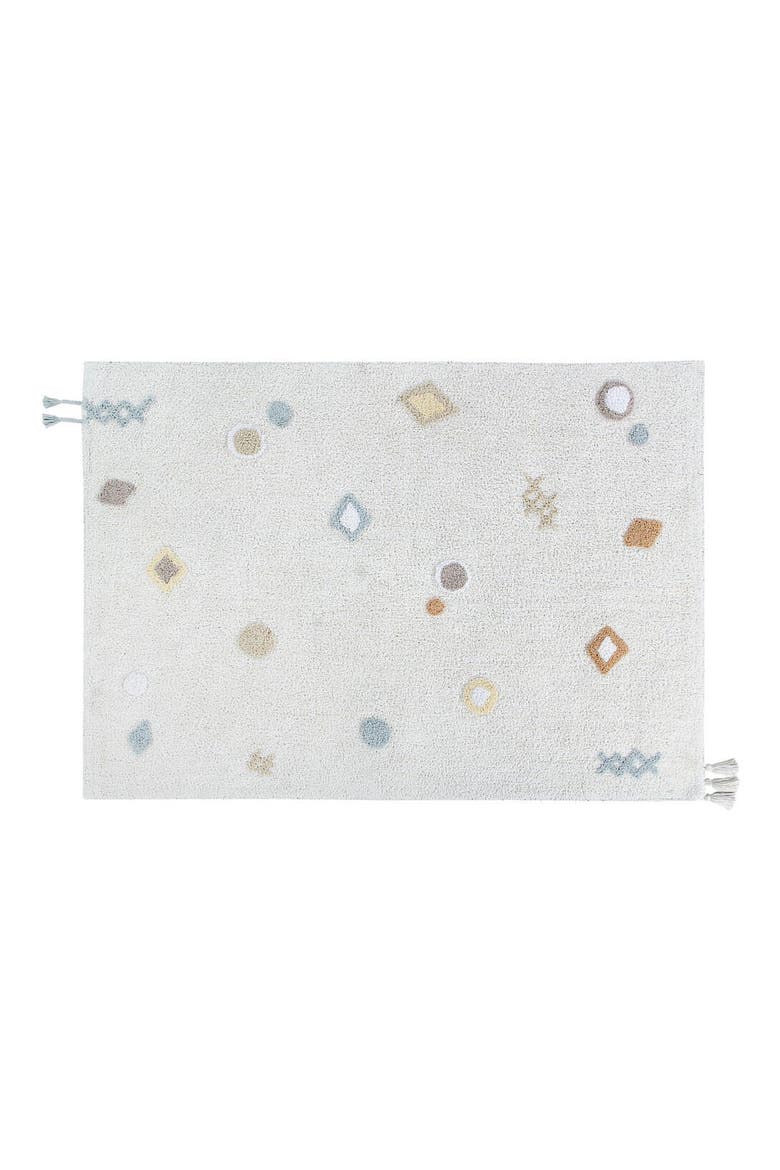 Kim Washable Cotton Blend Rug, Main, color, IVORY