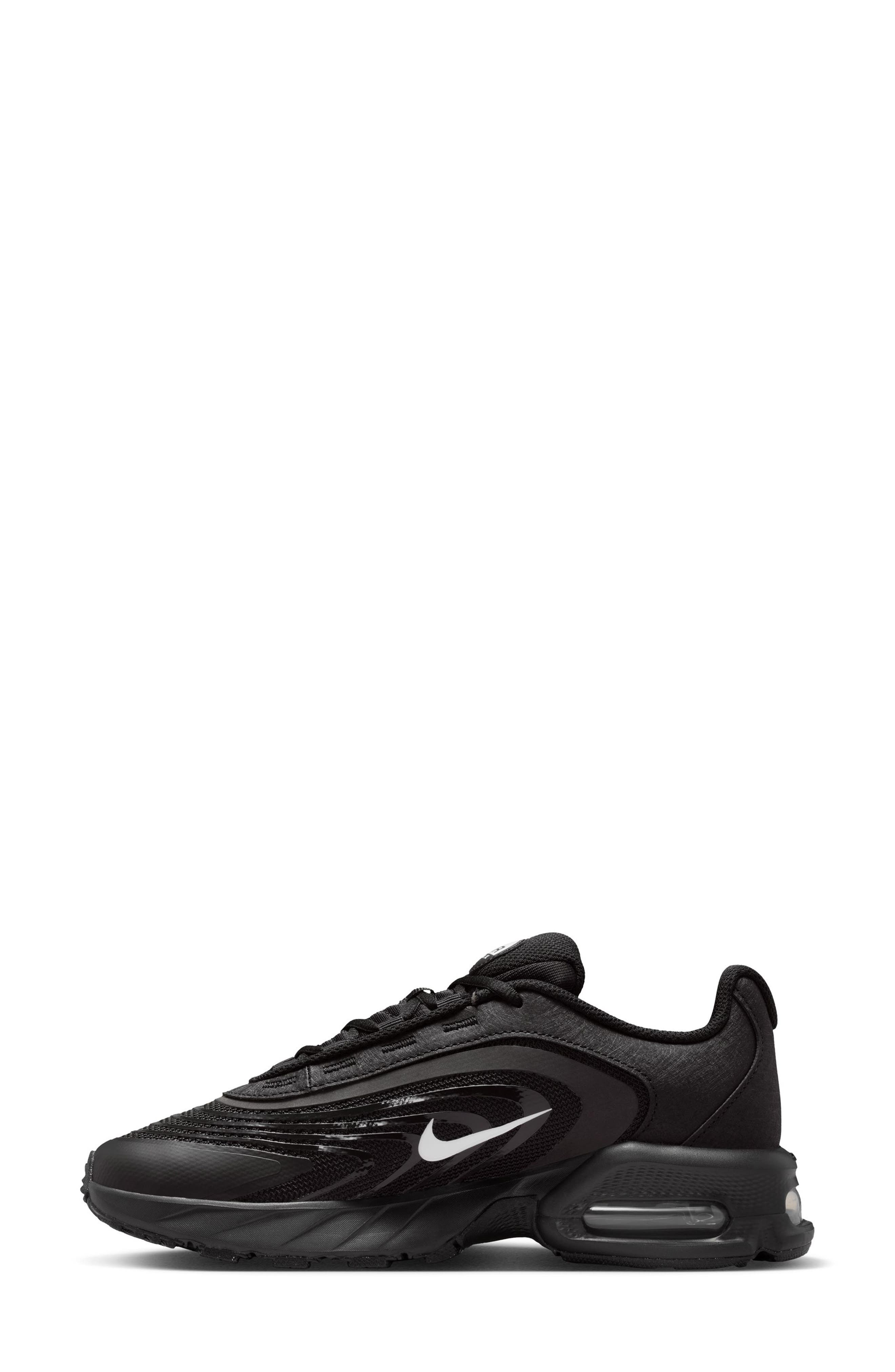 Nike Air Max Fire Sneaker, Alternate, color, Black/ White
