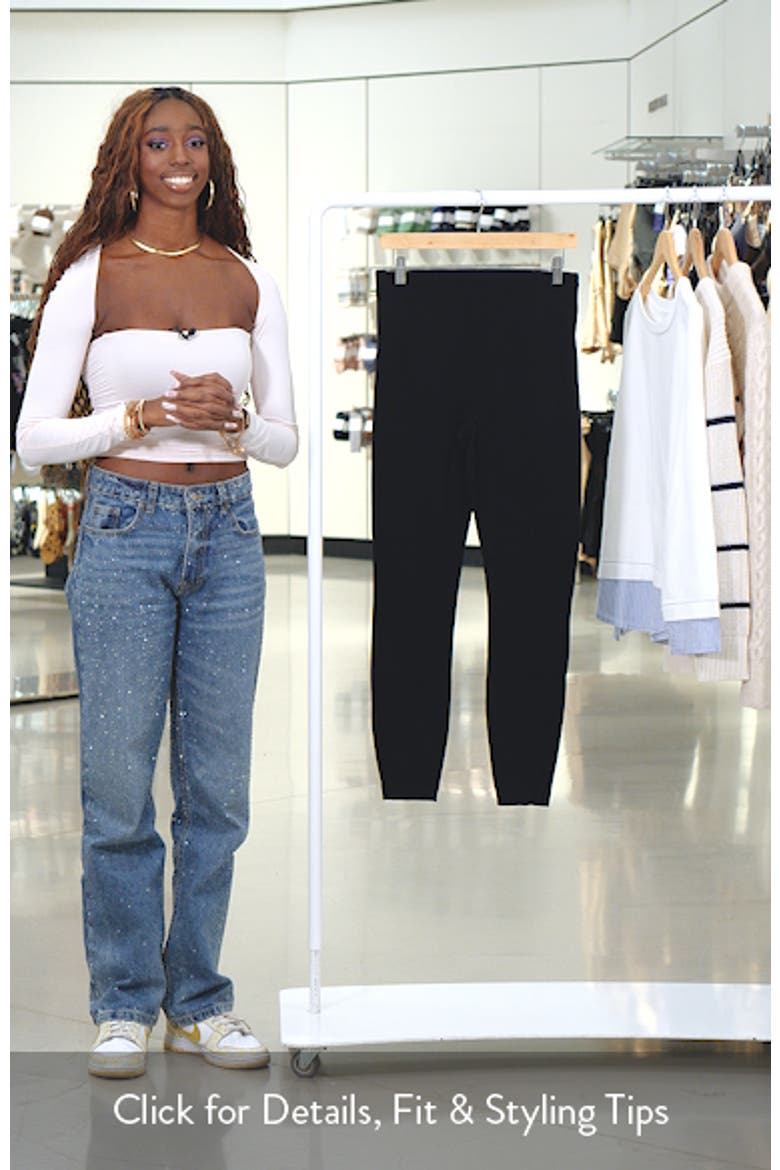 SPANXsupersmooth™ PerfectFit Ponte Zip Leggings (Women) | Nordstrom
