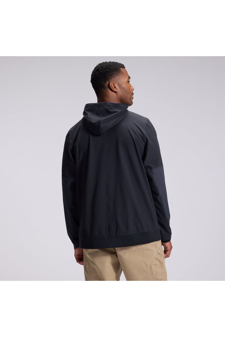Men's Nike  Black San Francisco 49ers Rivalries Collection Sideline Anorak Half-Zip Jacket, Alternate, color, Black