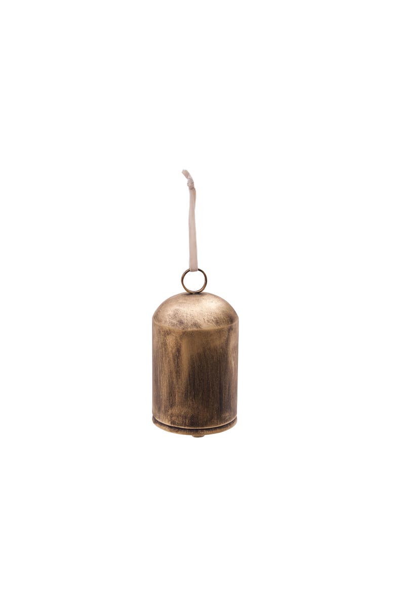 Bell Oversized Brass Christmas Tree Ornament, Alternate, color, Gold