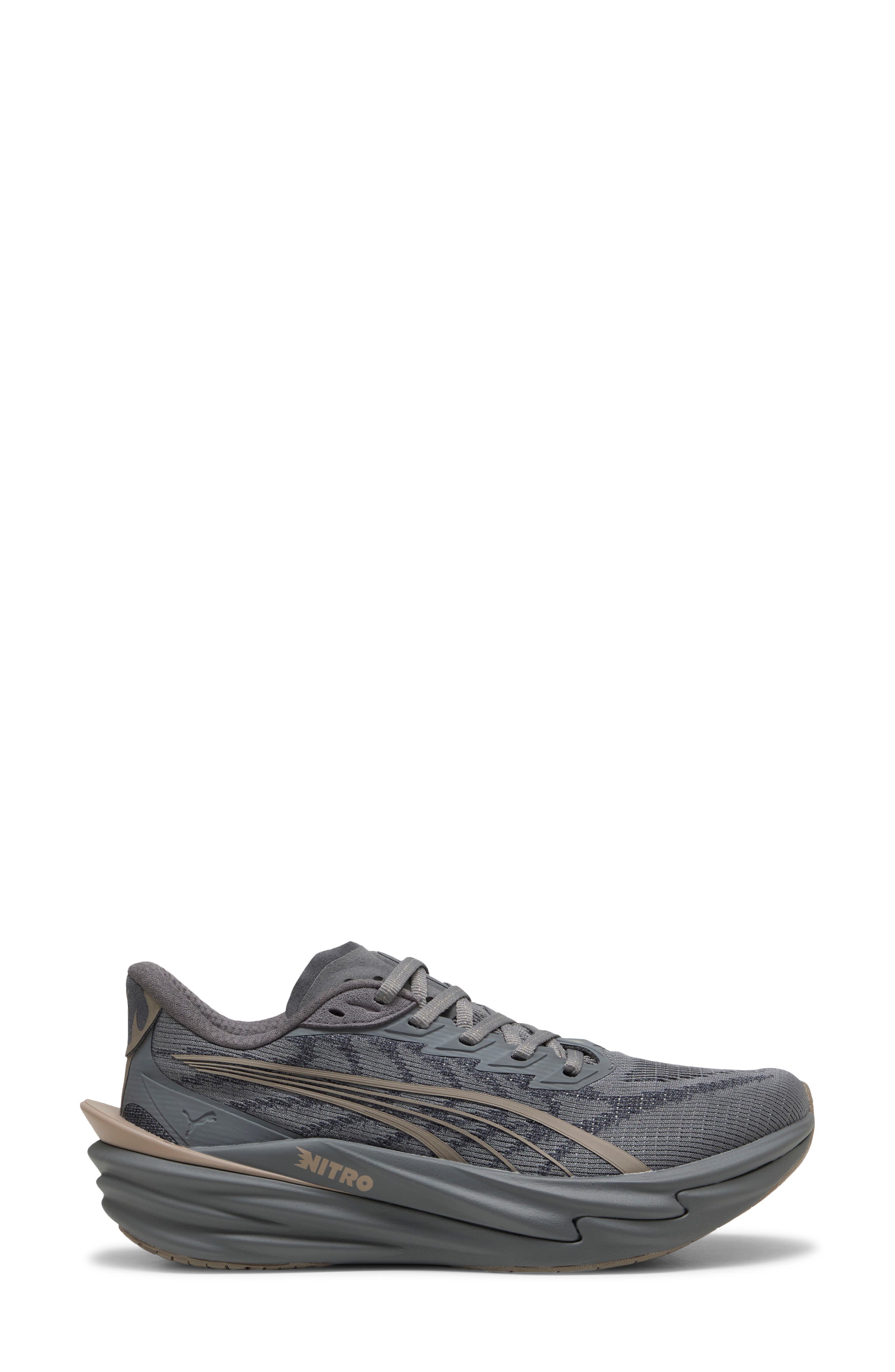 PUMA Deviate Nitro 4 Running Shoe, Alternate, color, Slate Sky/ Moody Gray
