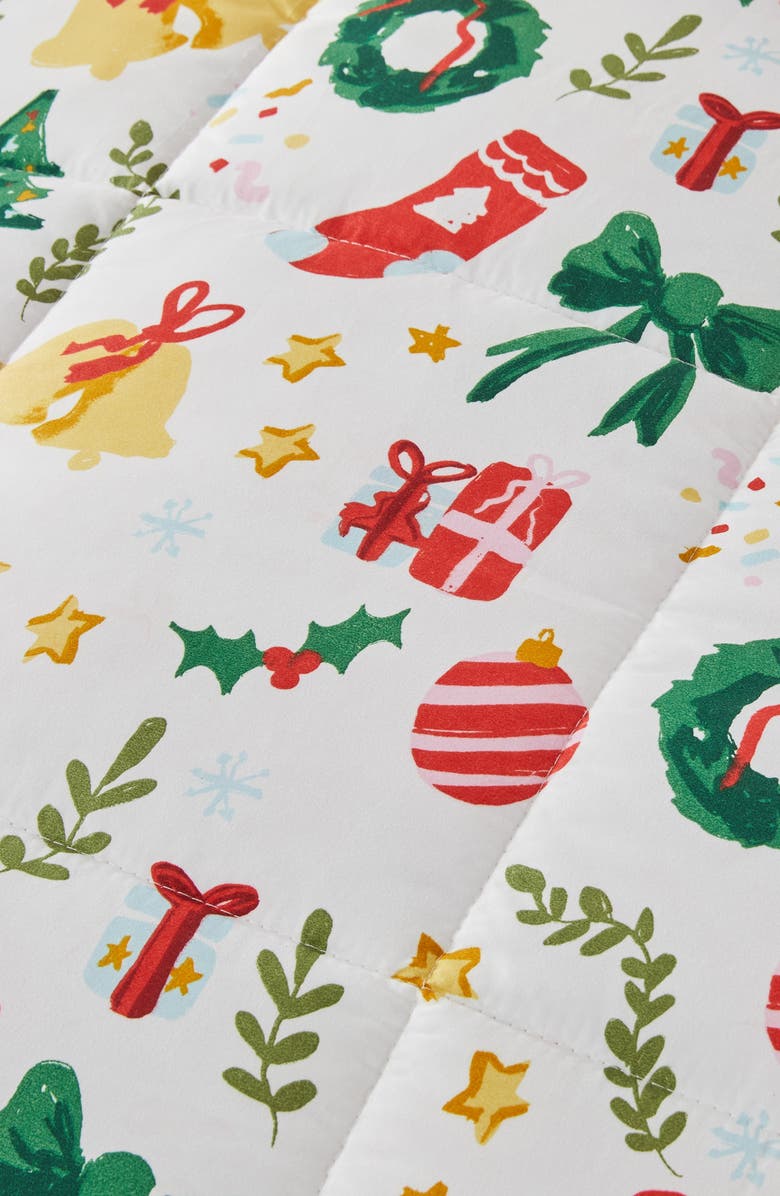 Woven & Weft Holiday 3-Piece Comforter Set, Alternate, color, Celebration