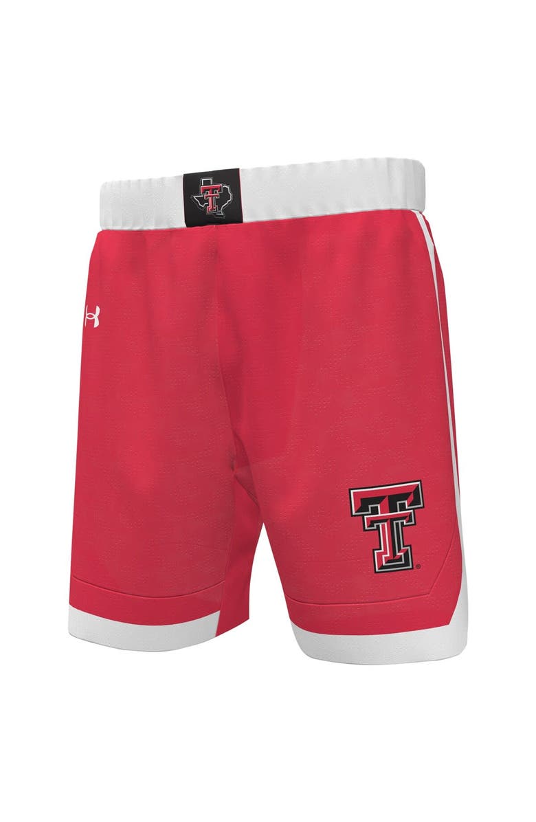 Under Armour Men's Under Armour Red Texas Tech Red Raiders Replica Basketball Shorts, Alternate, color, Red