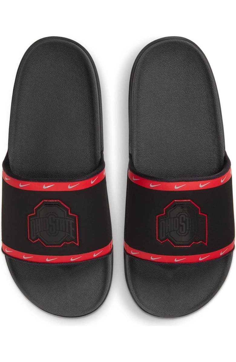 Nike Men's Nike Ohio State Buckeyes Team Off-Court Slide Sandals, Main, color,