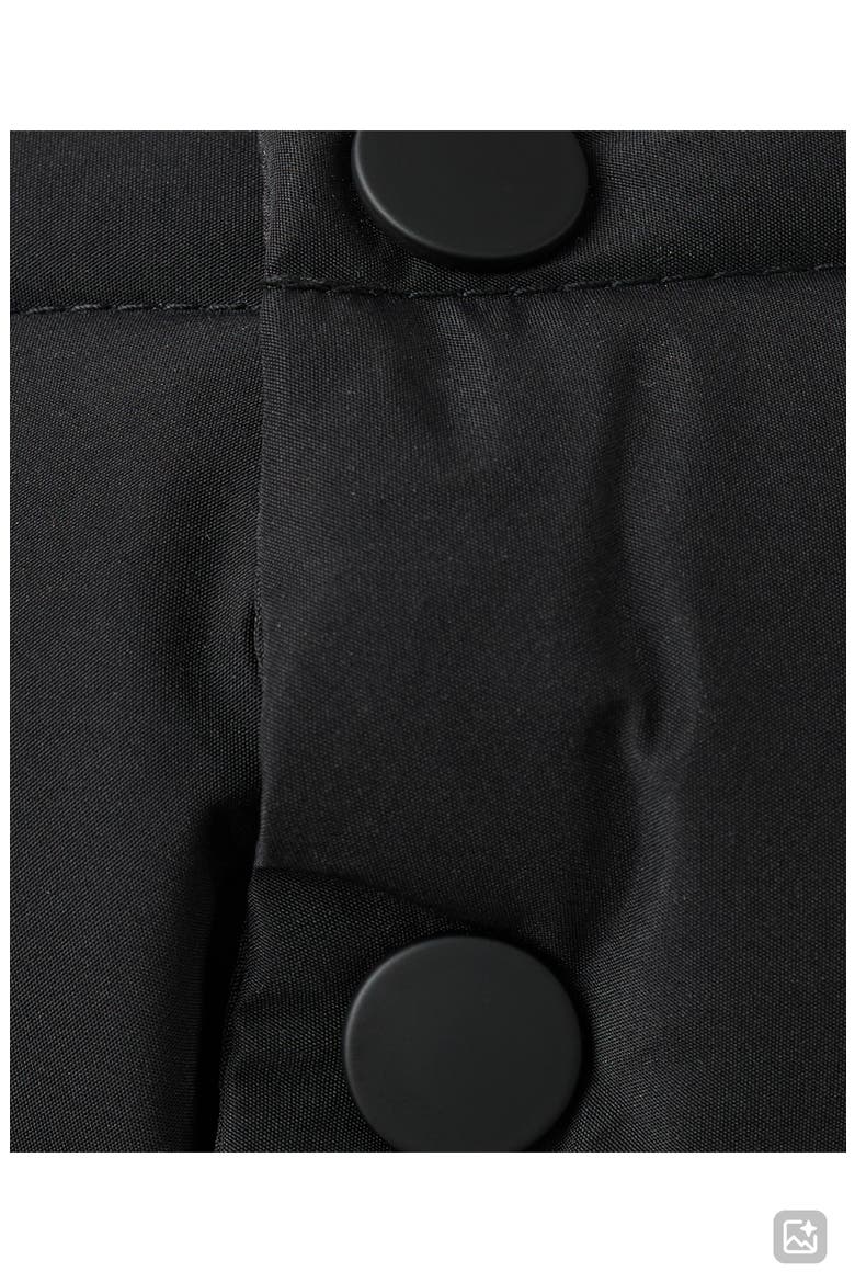 Hooded Puffer Coat, Alternate, color, BLACK