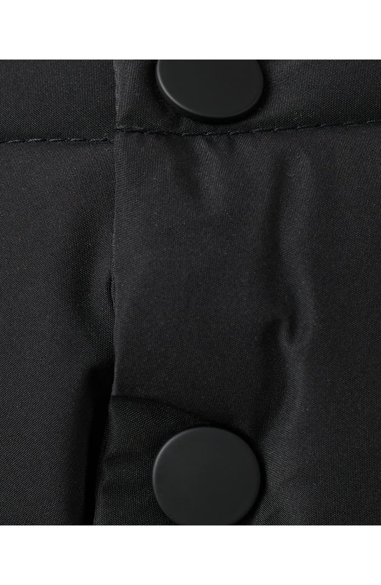 MANGO TEEN Hooded Puffer Coat, Alternate, color, Black