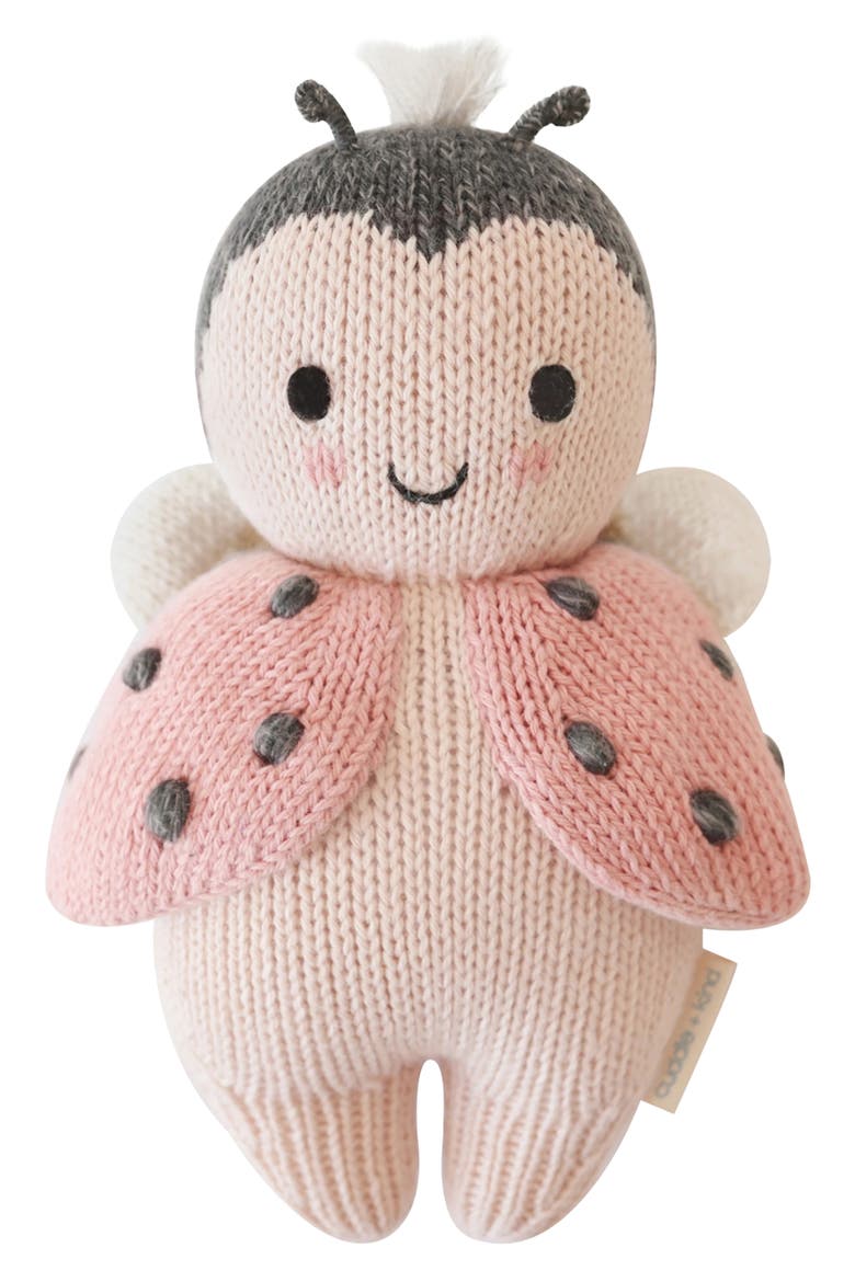 Ladybug Stuffed Animal, Main, color, RED
