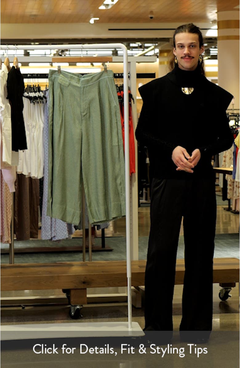 Allete Crop Wide Leg Pants, sales video thumbnail