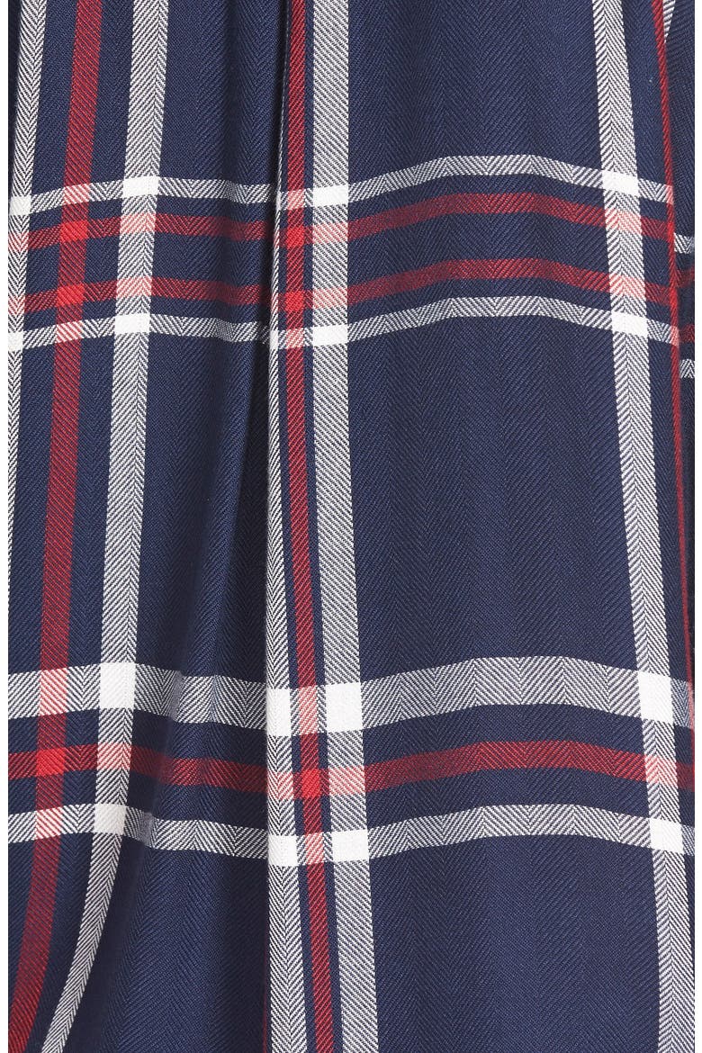 Plaid Shirt, Alternate, color, PATRIOT/ RED/ WHITE